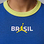 Jordan Women's Graphic Brazil Crew-Neck Top