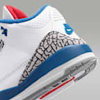 Jordan 3 Retro "True Blue" Little Kids' Shoes