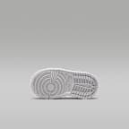 Jordan 1 Retro Low 'Silver' Baby/Toddler Shoes
