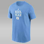 North Carolina Sideline Mantra Men's Jordan Brand Dri-FIT College T-Shirt - Light Blue