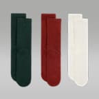 Jordan Big Kids' Holiday '25 Gifting Crew Socks (3 Pairs)
