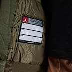 ジョーダン ジュニア ビッグ ロゴ フーデッド ボンバー