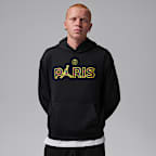 Sudadera con gorro sin cierre de tejido Fleece para hombre Paris Saint-Germain