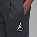 Jordan Jumpman Club Little Kids' Pleated Fleece Pants