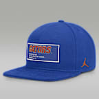 Gorra universitaria marca Jordan Dri-FIT ajustable para hombre Florida On-Field Pro