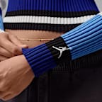 조던 플라이트 여성용 긴팔 스트라이프 스웨터