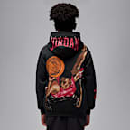 Sudadera con gorro sin cierre Sketch para niños talla grande Jordan