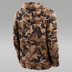 Michigan Military Appreciation Men's Jordan Brand Dri-FIT College Long-Sleeve Hooded Top