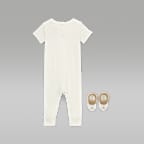 Jordan Baby Essential 2-Piece Short Sleeve Coverall Set