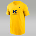 Michigan Wolverines Men's Nike College T-Shirt - Amarillo