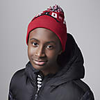 Jordan Pom Beanie Set Big Kids 2-Piece Set