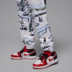 Jordan Brooklyn Fleece Big Kids' Holiday Pants