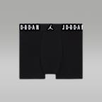 Jordan Big Kids' Flight Cotton Boxer Briefs (3-Pack)