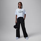 Playera para niños talla grande Jordan 1st Baby Blue