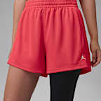 Shorts de malla para mujer Jordan Sport