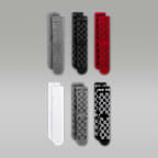 Jordan Monogram Essentials Big Kids' Crew Socks (6 Pairs)