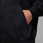 Jordan Brooklyn Fleece Men's Oversized Full-Zip Hoodie