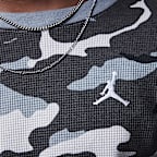 Jordan Brooklyn Essentials Big Kids' Camo Long Sleeve Top