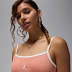 Robe sans manches ajustée Jordan pour femme