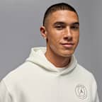 Sudadera con gorro de tejido Fleece del Paris Saint-Germain para hombre