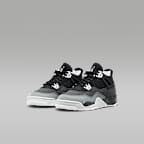 Jordan 4 Retro 'Fear' Younger Kids' Shoes