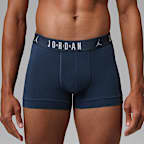 Boxerkalsonger Jordan Flight i bomull för män (3 par)