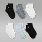 Calcetines al tobillo para niños (6 pares) Jordan Everyday Essentials