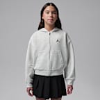Felpa con cappuccio sportiva Perform Dri-FIT con zip a tutta lunghezza Jordan – Ragazzo/a