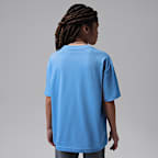 PlayeraAJ11 University Blue Retro GOAT para niños talla grande Jordan