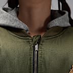 ジョーダン ジュニア ビッグ ロゴ フーデッド ボンバー