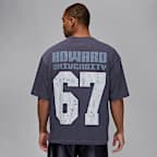 Jordan Flight Essentials x Howard University Men's Oversized T-Shirt