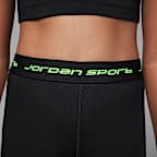 Leggings para niños talla grande Jordan Dri-FIT Sport