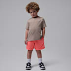 Shorts de French Terry con efecto lavado Brooklyn para niños talla pequeña Jordan
