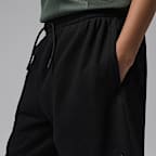 Shorts para niños talla grande Jordan Brooklyn French Terry