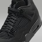 Air Jordan 4 Retro 'Black Cat' Men's Shoes