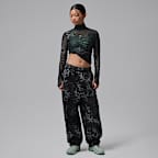 Jordan Flight Women's Long-Sleeve Mesh Top