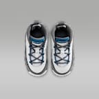 エア ジョーダン 9 レトロ "Flint Grey and French Blue" ベビーシューズ