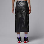 Jordan Flight Chicago Women's Faux Leather Skirt