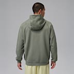 Sudadera con gorro Dri-FIT de cierre completo para hombre Jordan Sport Hoop Fleece
