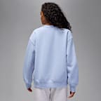 Sweat à col ras-du-cou Jordan Flight Fleece pour femme