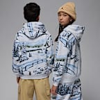 Jordan Brooklyn Fleece Big Kids' Holiday Pullover Hoodie