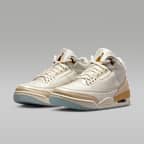 Air Jordan 3 Retro "Sail and Pale Ivory" Women's Shoes