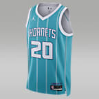 Charlotte Hornets Icon Edition 2022/23 Men's Jordan Dri-FIT NBA Swingman Jersey - Rapid Teal