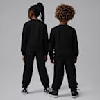 Jordan Brooklyn Fleece zweiteiliges Set mit Rundhalsshirt (jüngere Kinder)
