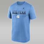 North Carolina Primetime Kinetic Mantra Legend Men's Jordan Brand Dri-FIT College T-Shirt - Light Blue