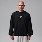 Jordan Brooklyn Space Jam Men's Vault Fleece Crew-Neck Sweatshirt