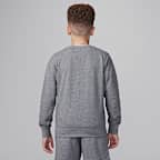 Jordan Brooklyn French Terry Essentials Big Kids' Crew