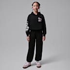 Jordan Big Kids' Jumpman Floral Stack Hoodie