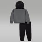 Conjunto de 2 peças com hoodie pullover Jordan Brooklyn Fleece para bebé (12-24 meses)