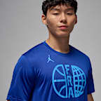 Playera de básquetbol Jordan para hombre France Practice